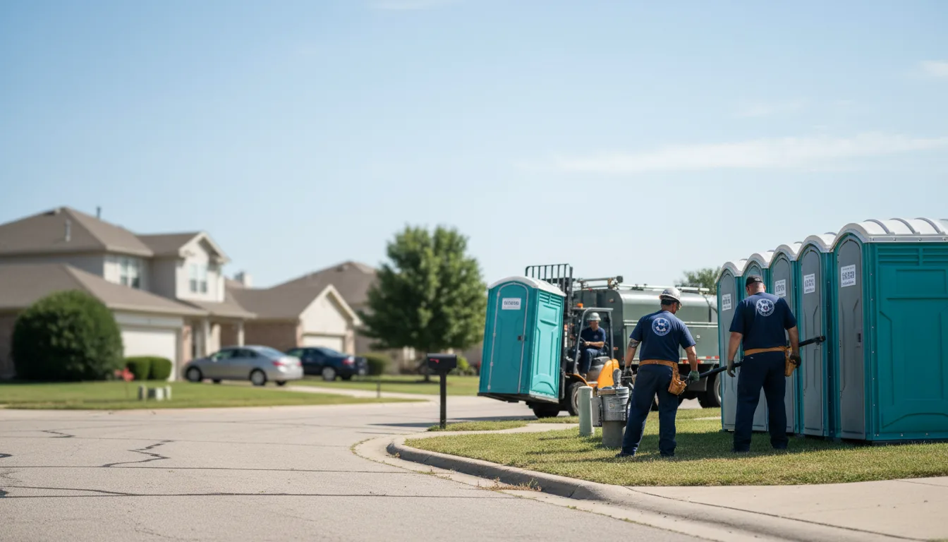 Porta Potty Rental in East Fultonham, OH near me